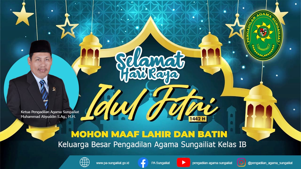 Slmt Idul Fitri 1442 H